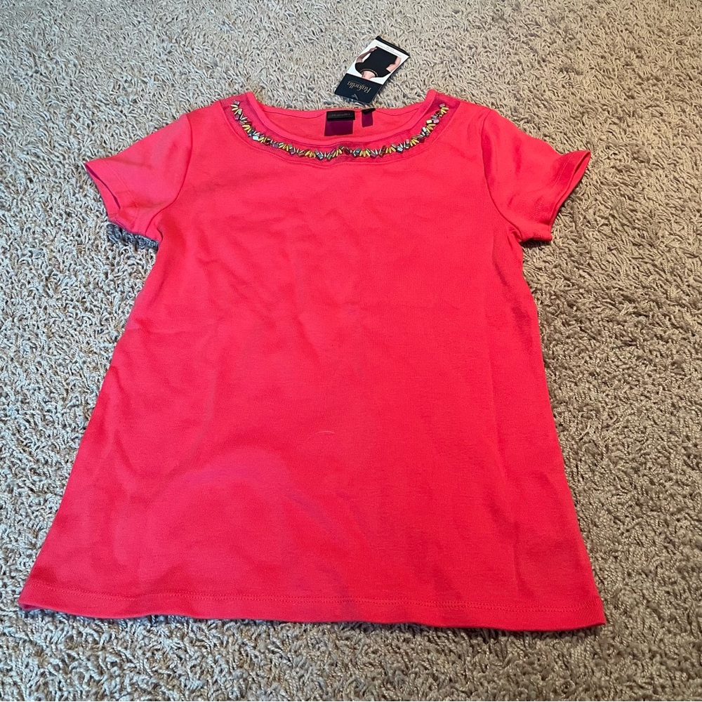Beaded Color Top - Picture 4 of 5